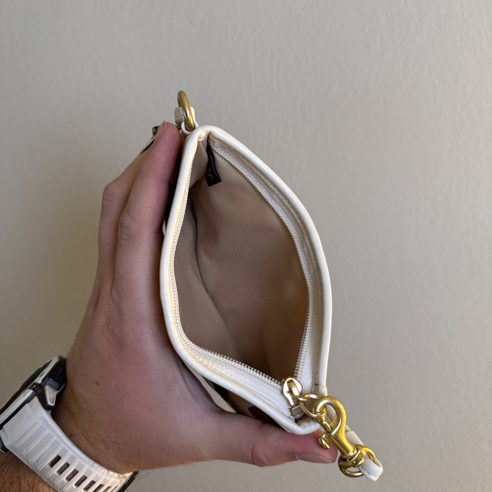 Coach Y2k Logo Small Zipper Bag  Zipper Top - Picture 6 of 8
